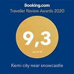 아파트 City L Near Snowcastle, 2 Rooms, Kitchen, Glazed Balcony, Free Parking On Street 케미