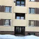 아파트 City L Near Snowcastle, 2 Rooms, Kitchen, Glazed Balcony, Free Parking On Street